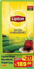 LİPTON DOĞU KARADENİZ SİYAH ÇAY 1 KG